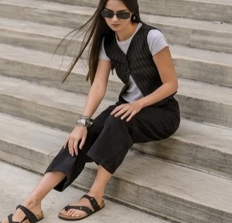 Bronte | Toe-Loop Orthopaedic Sandals
