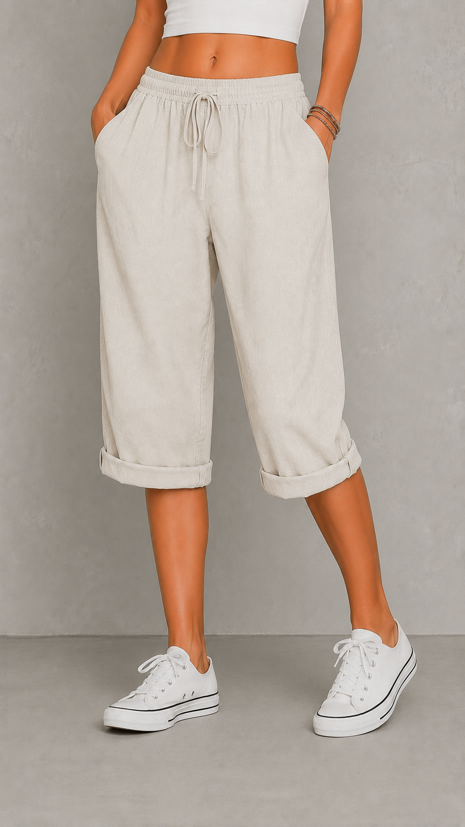 Livia Crema | Capri Pants