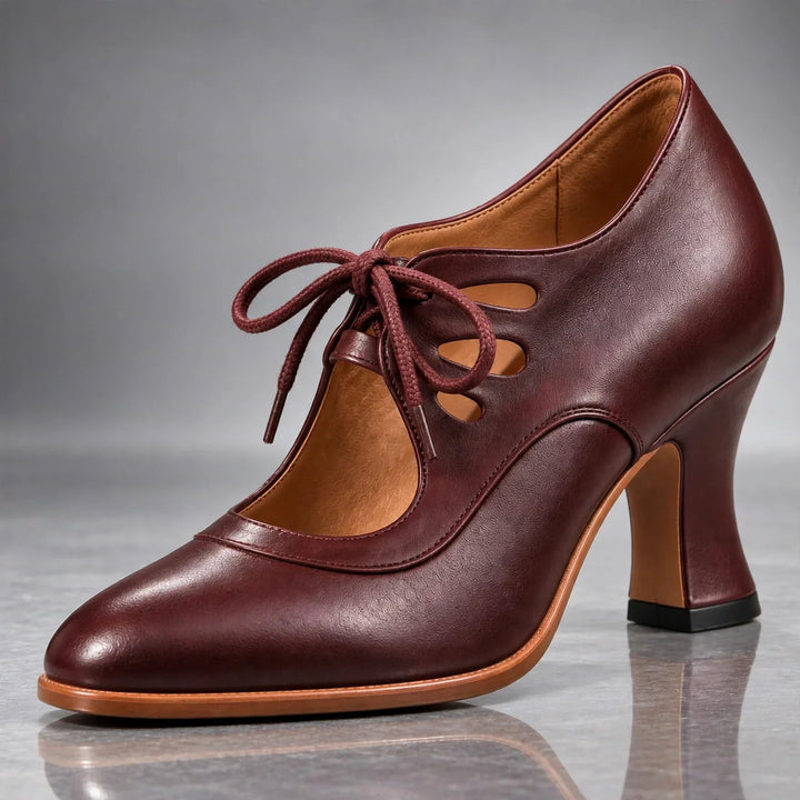 Audrey | Lace-Up Heels