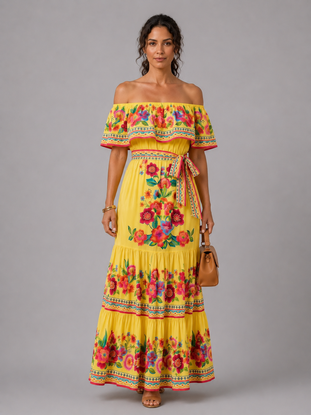 Fiora | Off-Shoulder Maxi Dress