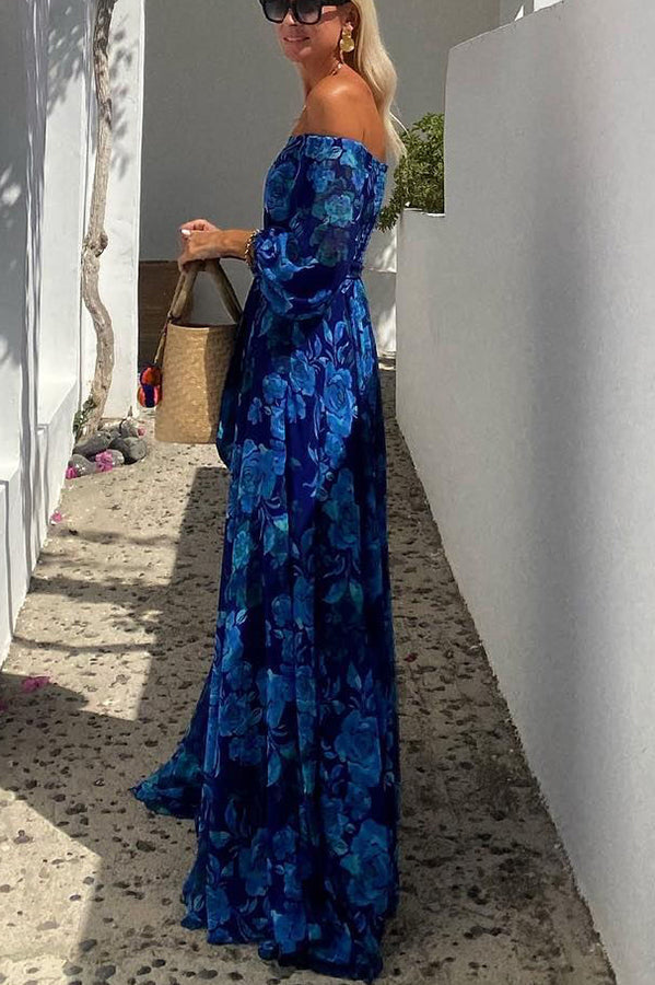 Luna | Long Floral Dress