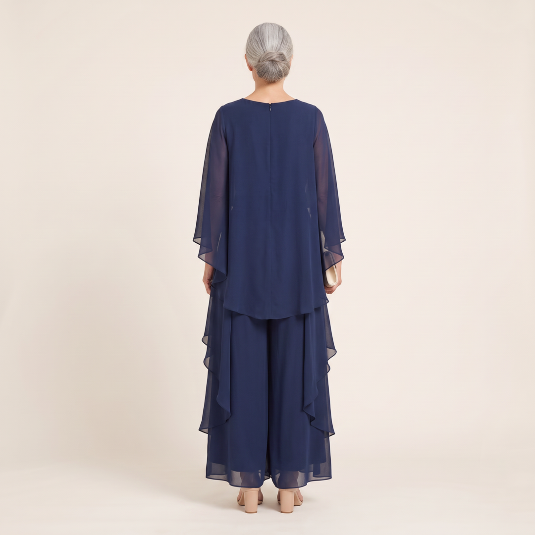 Leticia - Navy Blue - back