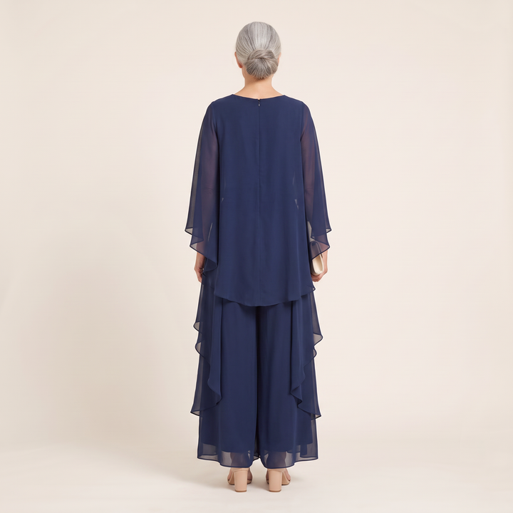 Leticia - Navy Blue - back