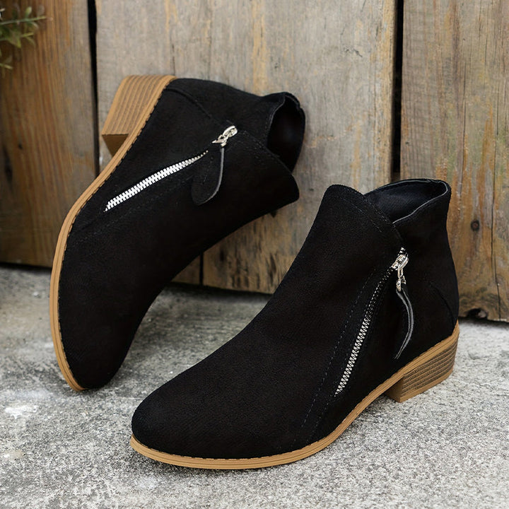Joanna | Zip Boots