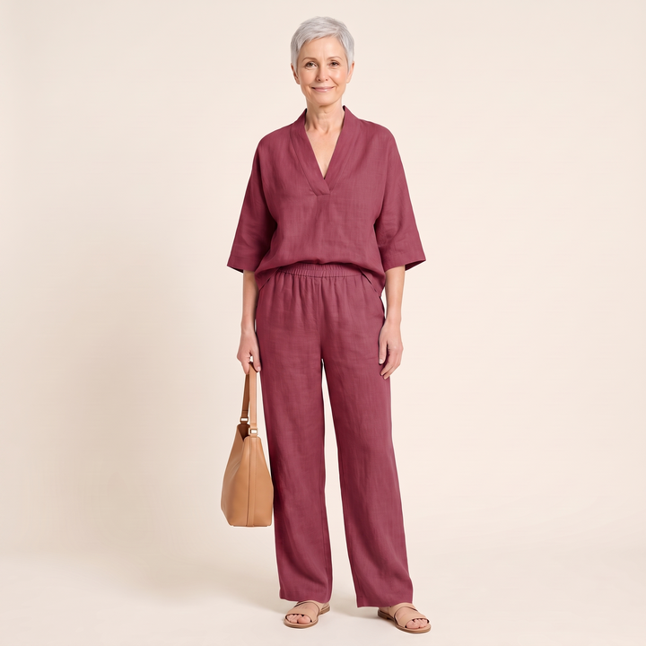 Rosalind - Wine Red - front