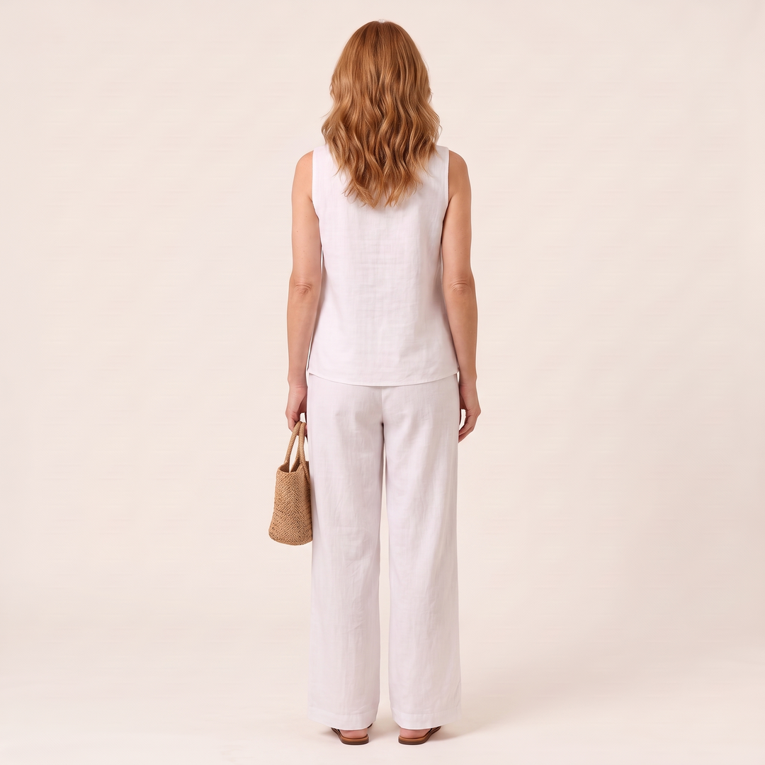 Harriet - White - back