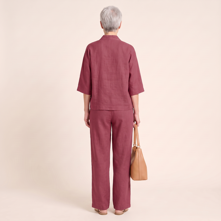 Rosalind - Wine Red - back