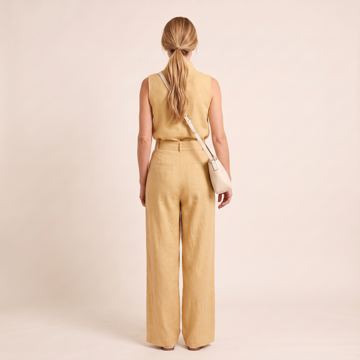 Elise - Sand Yellow - back