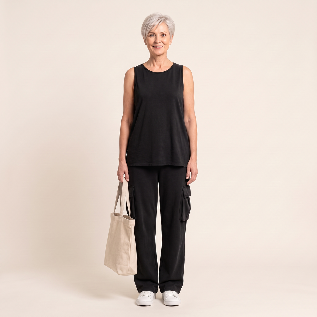 Odette - Black - front