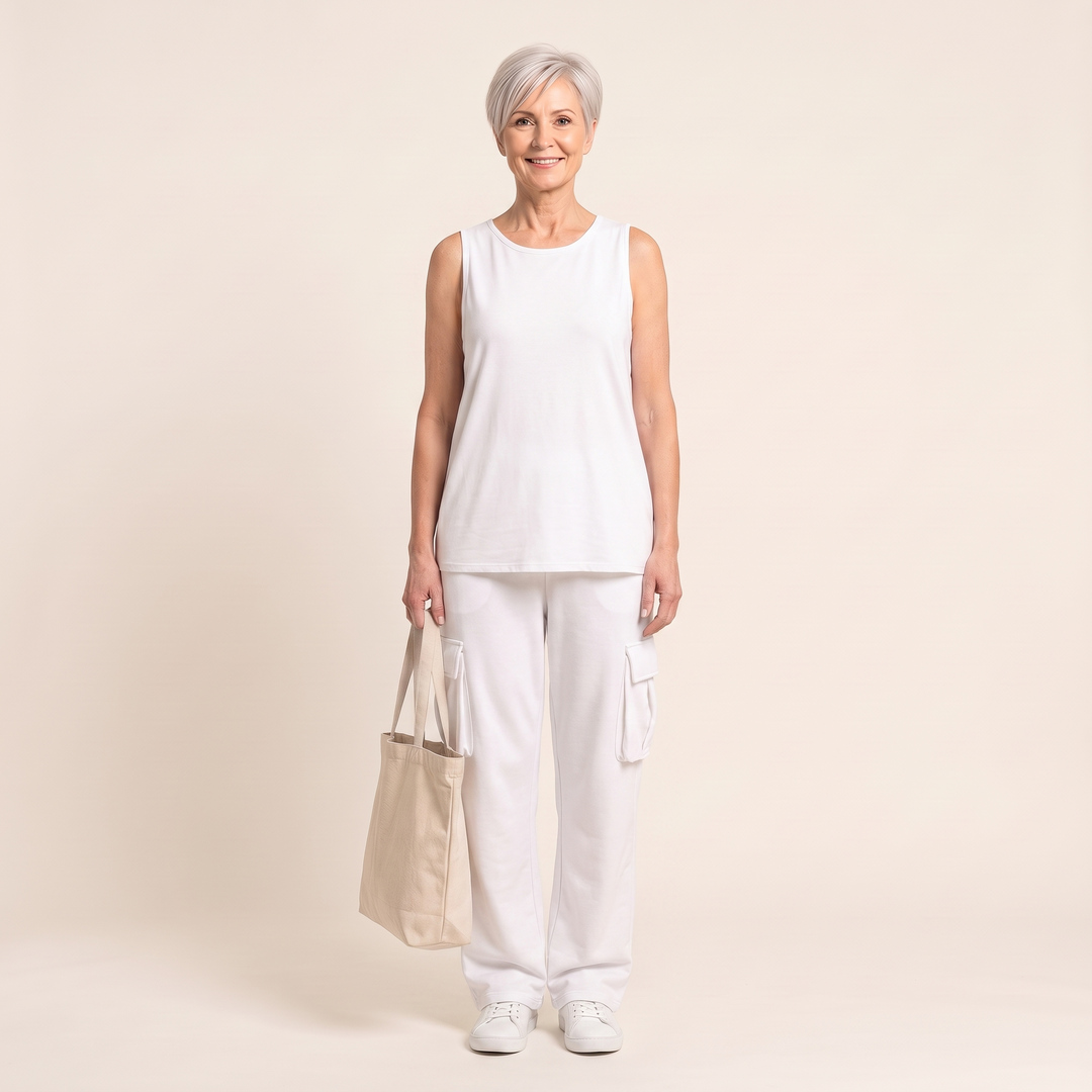 Odette - White - front