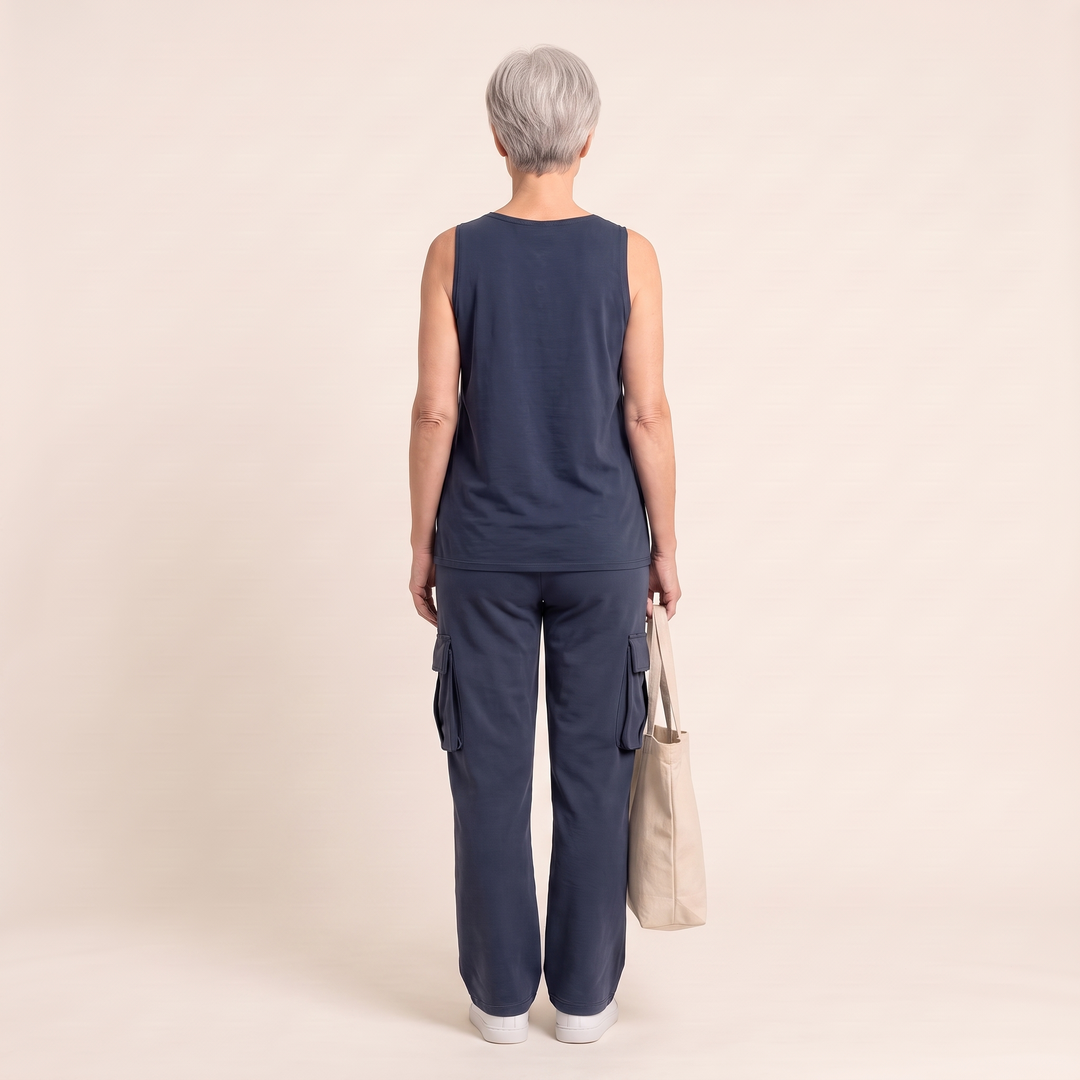 Odette - Navy Blue - back