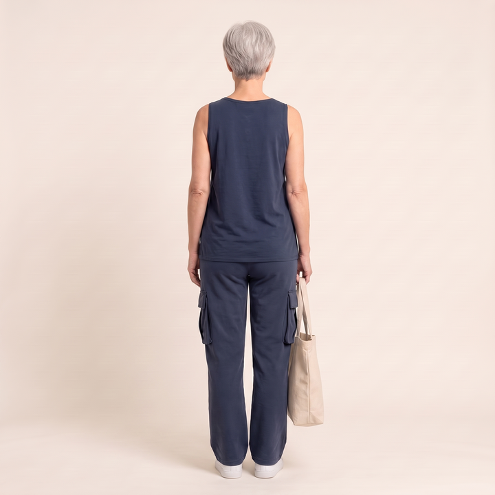 Odette - Navy Blue - back