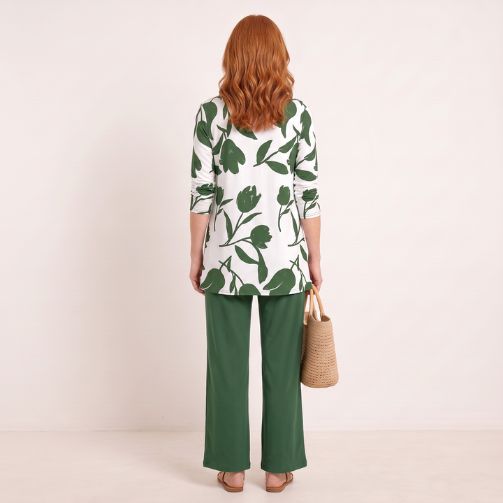 Ivy Three-Piece Set Green back