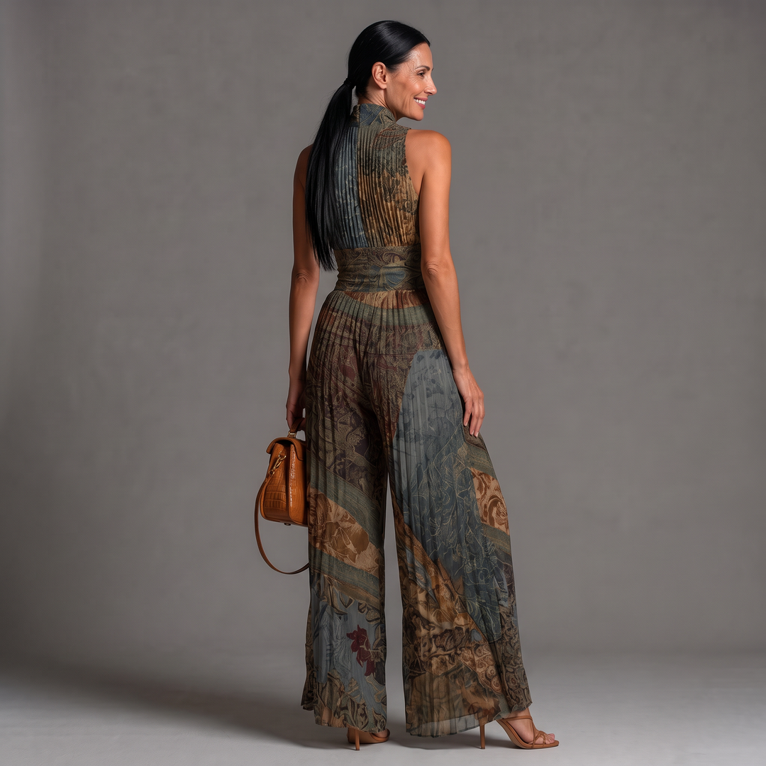 Laure Jumpsuit Sage back