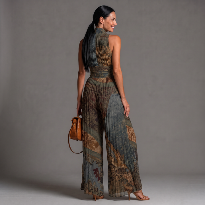 Laure Jumpsuit Sage back