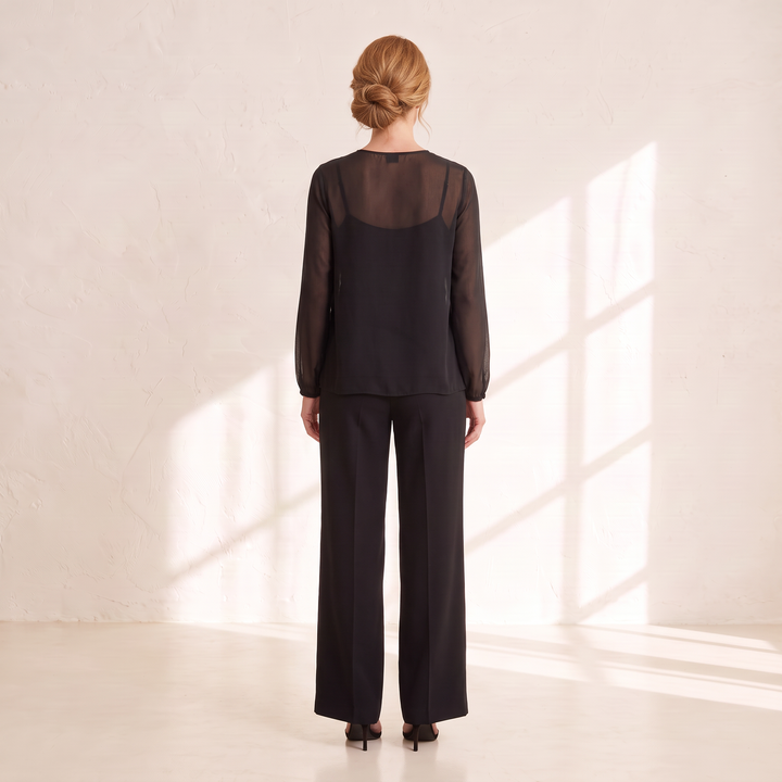 Gisela Three-Piece Set Black back