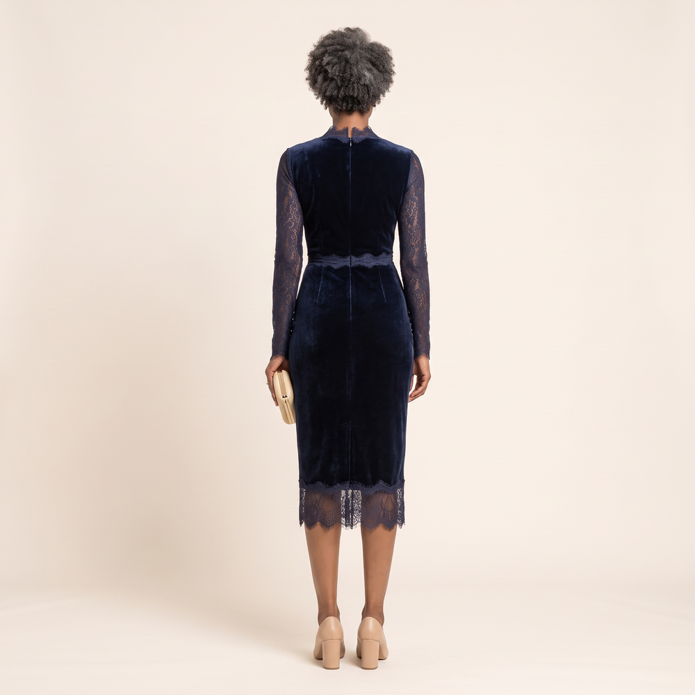 Keesha - Dark Navy - back