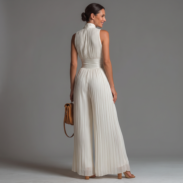 Laure Jumpsuit White back