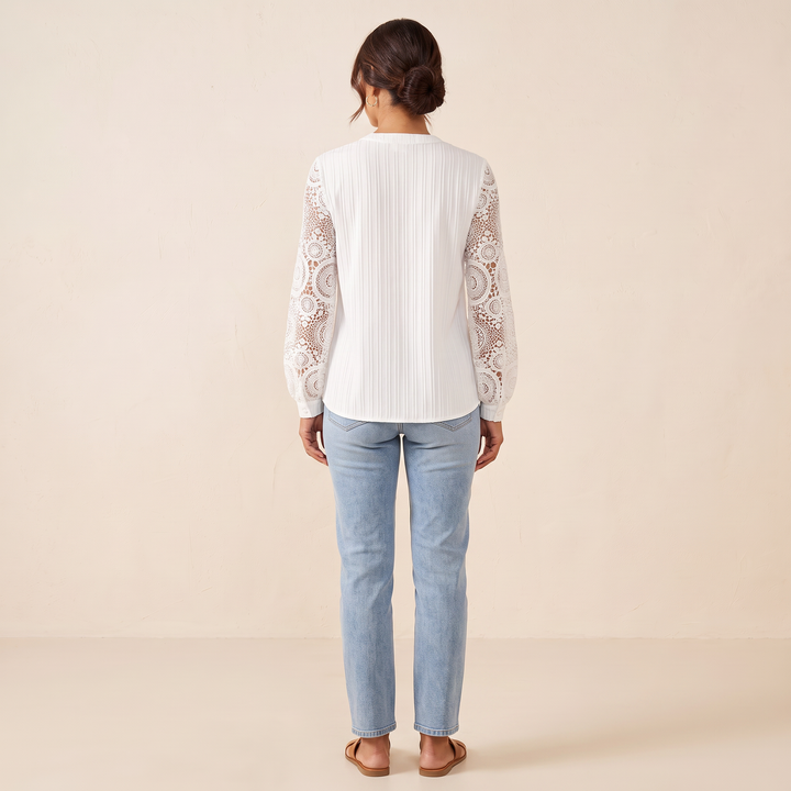 Celine White back