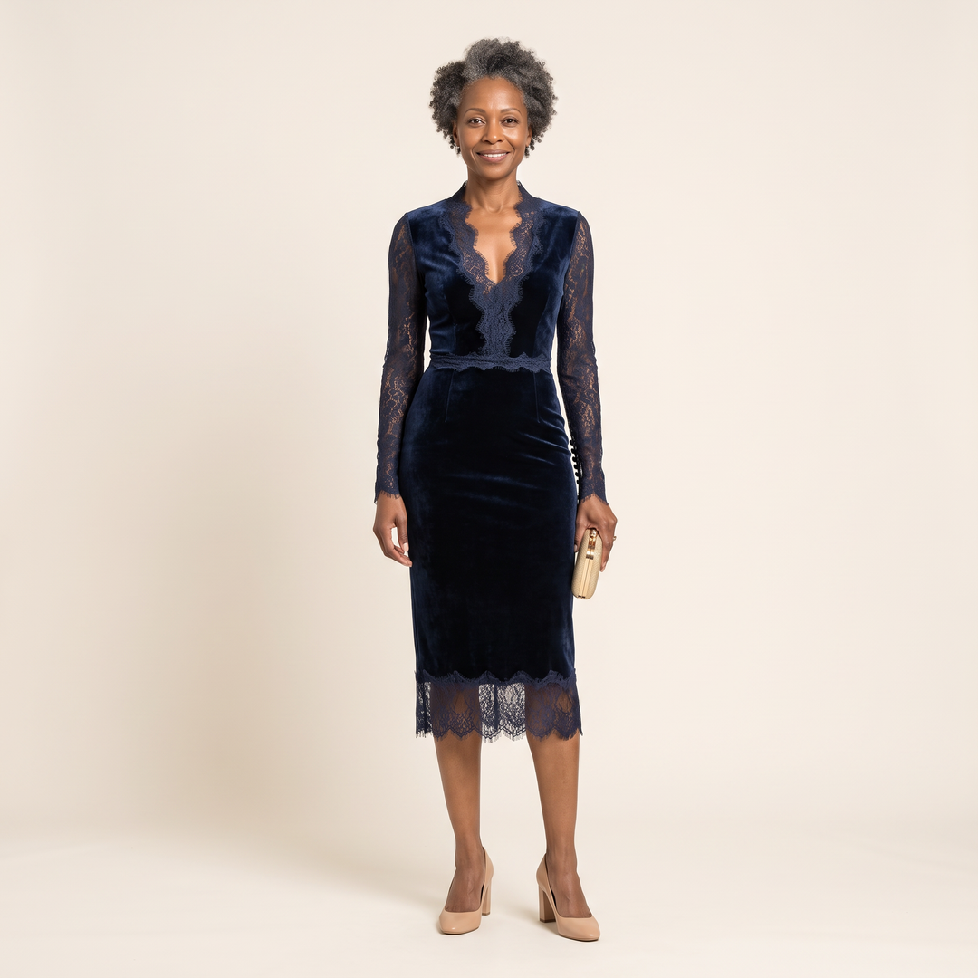 Keesha - Dark Navy - front