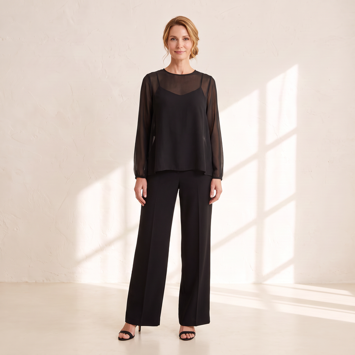 Gisela Three-Piece Set Black front