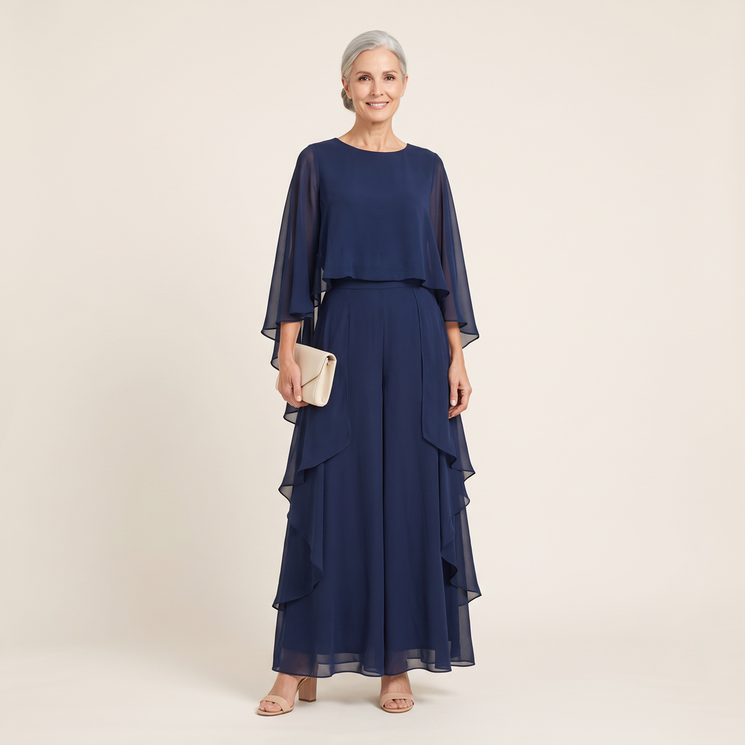 Leticia - Navy Blue - front