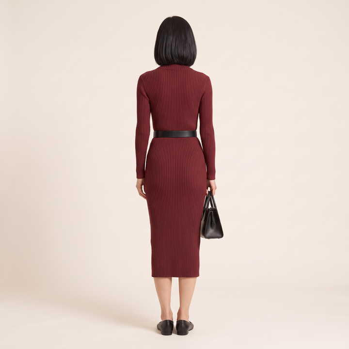 Phoebe - Wine Red - back