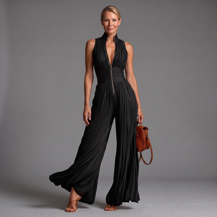 Laure Jumpsuit Black front