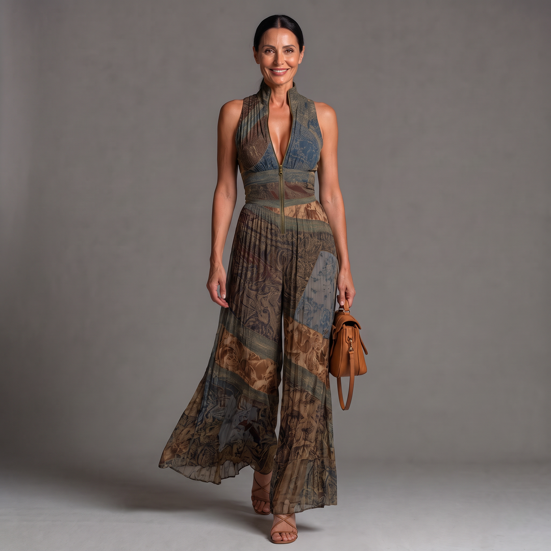 Laure Jumpsuit Sage front