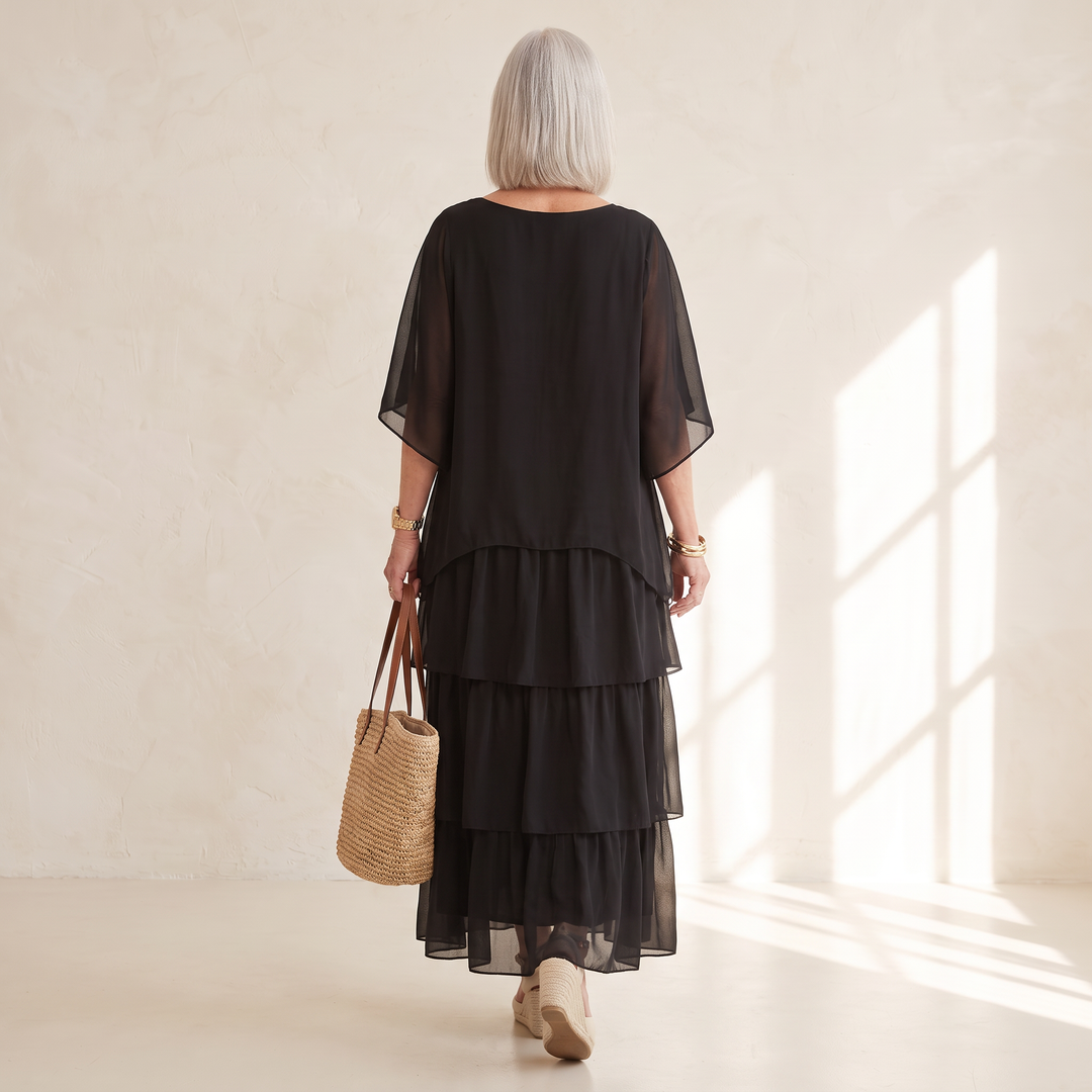 Sophie Maxi Dress Black back