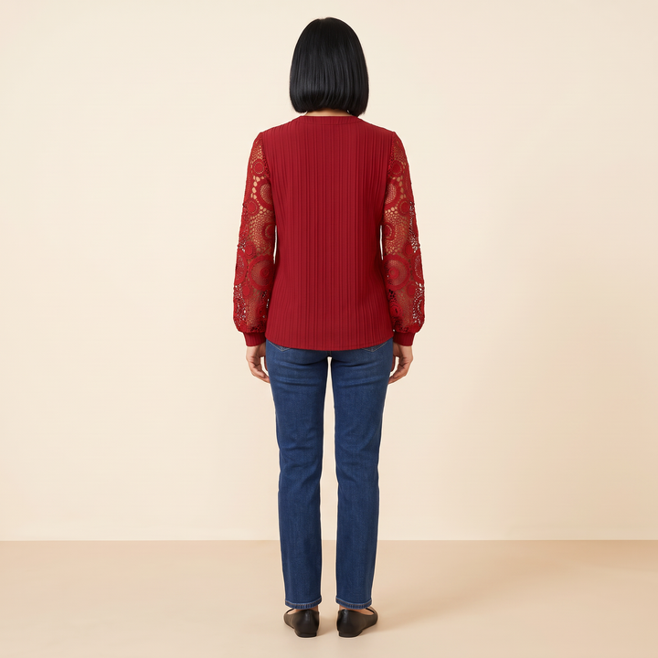 Celine Burgundy back