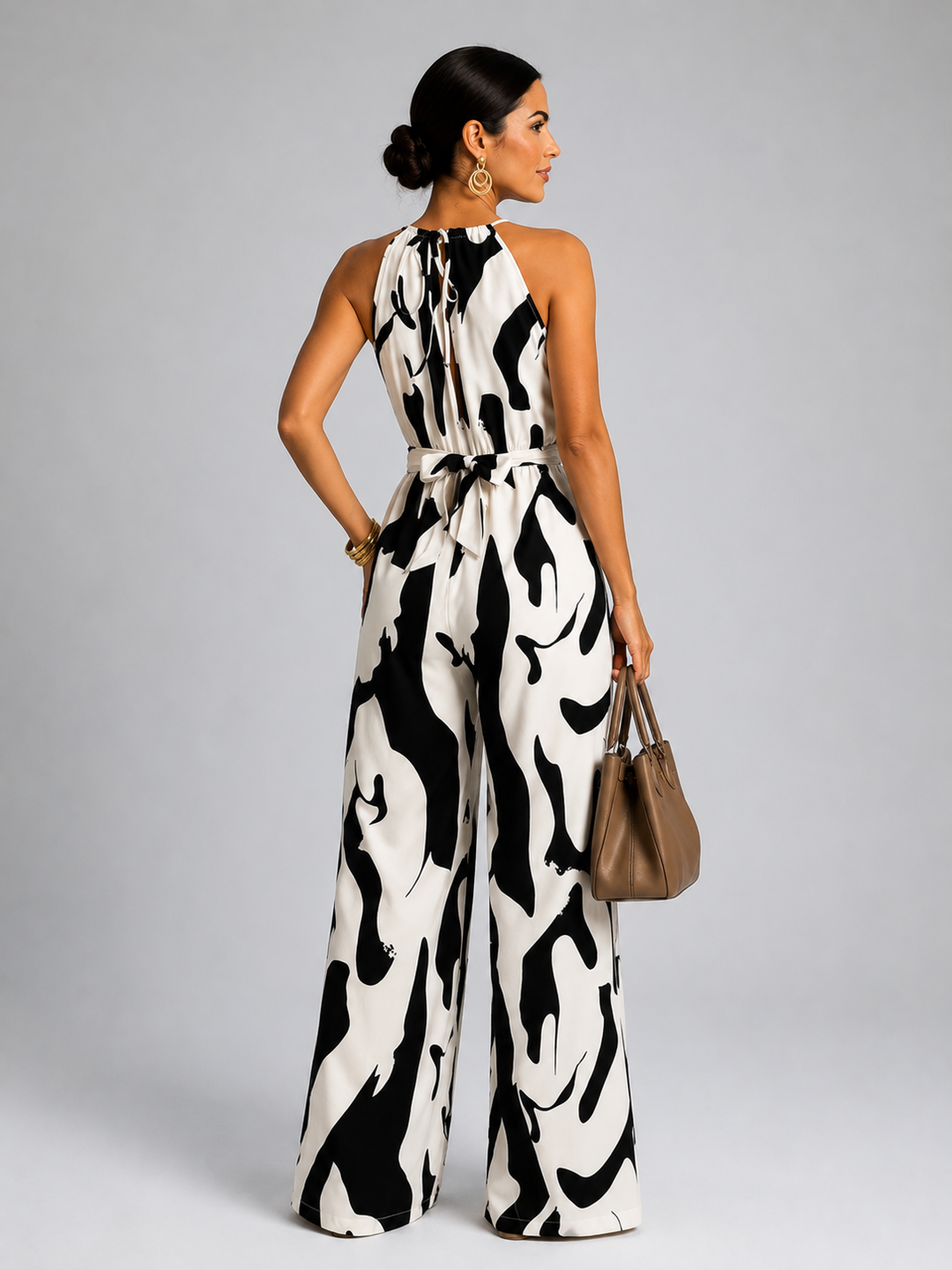 Luna | Elegant Halter Jumpsuit