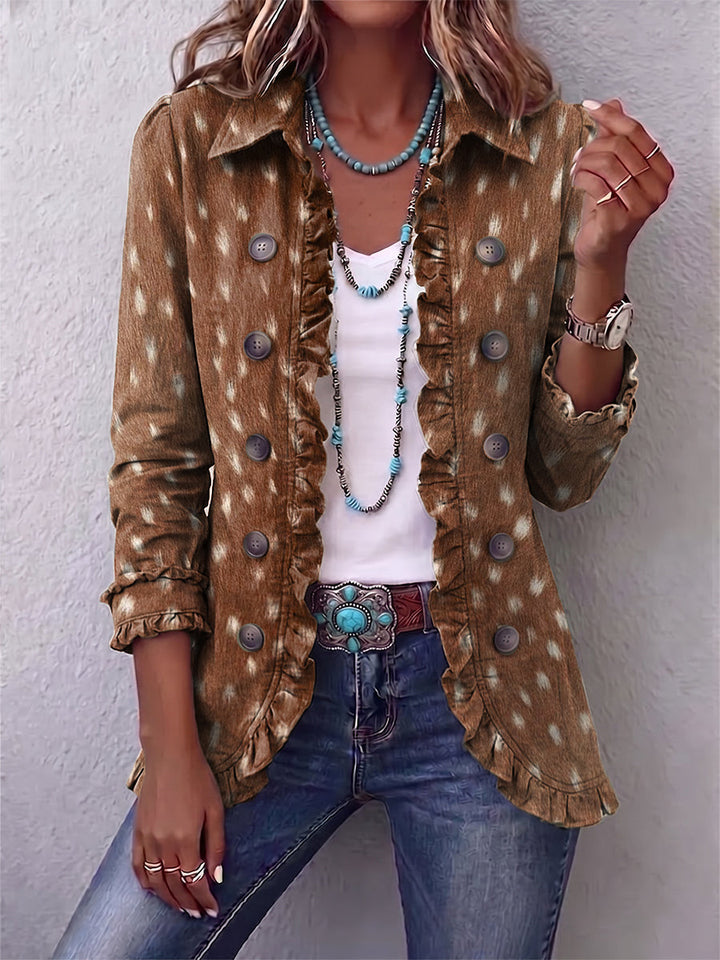 Bruna | Animal Print Jacket