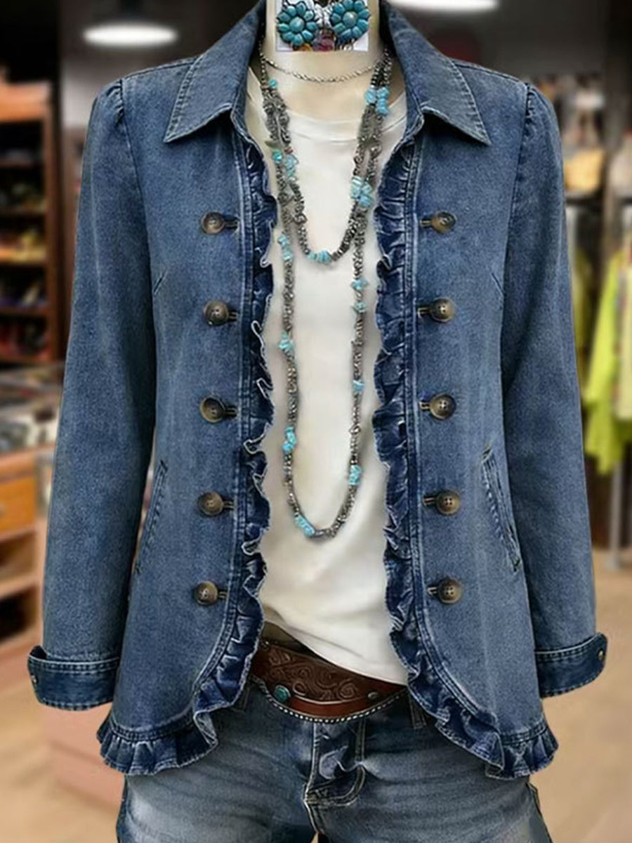 Viola | Ruffle Jacket