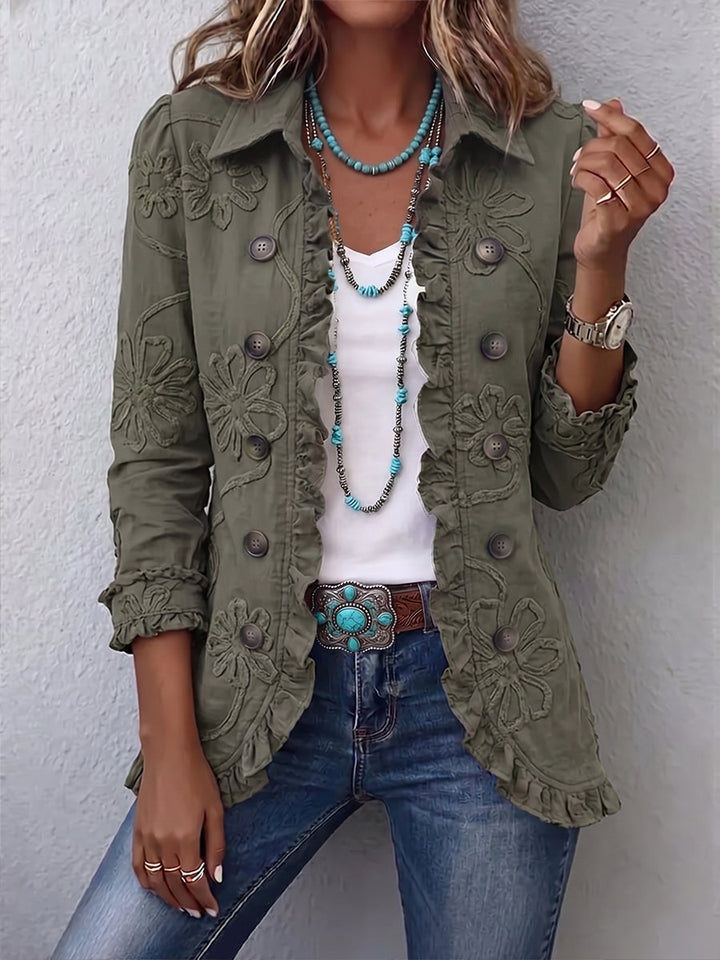 Alba | Embroidered Jacket