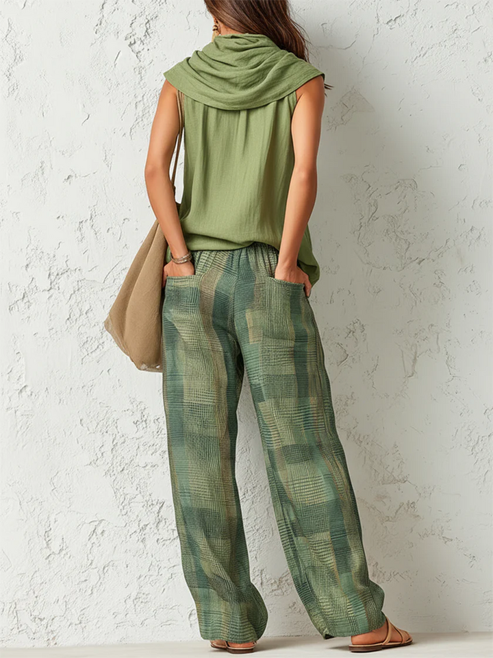 Noor | Wide-Leg Two-Piece Set