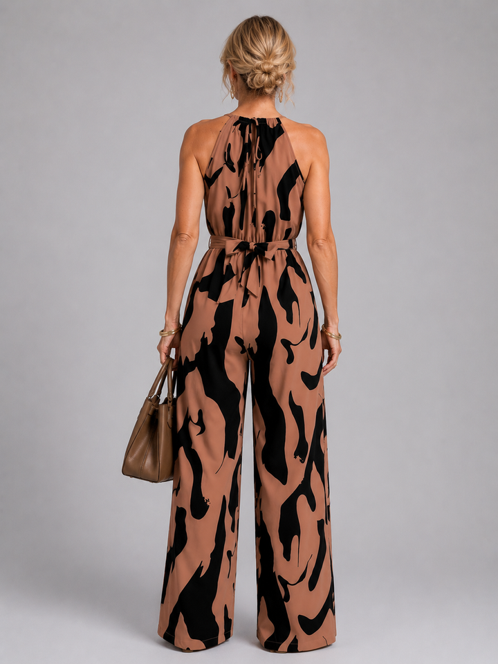 Luna | Elegant Halter Jumpsuit