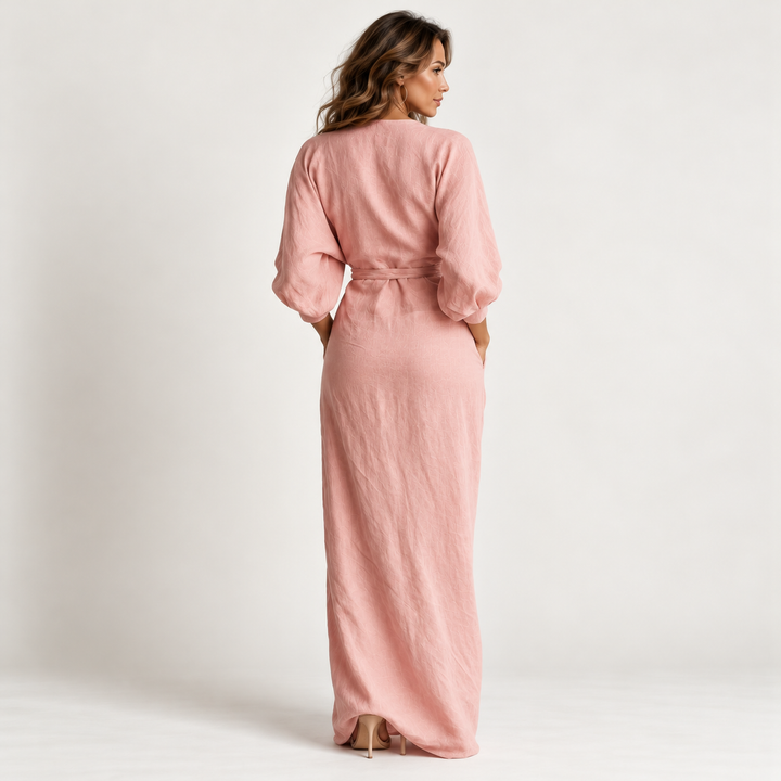 Tessa | V-Neck Maxi Dress