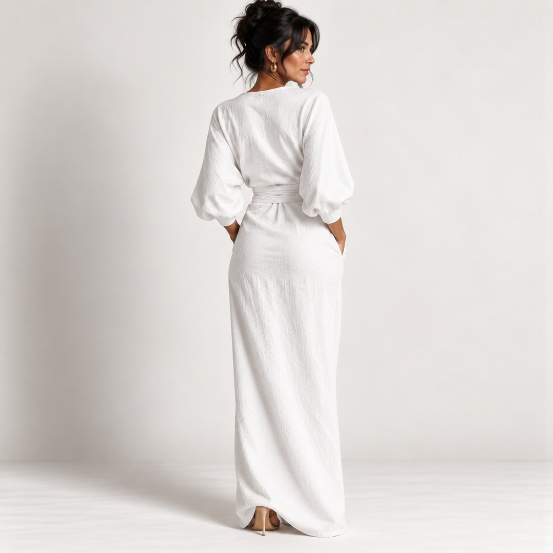 Tessa | V-Neck Maxi Dress