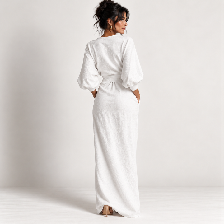 Tessa | V-Neck Maxi Dress