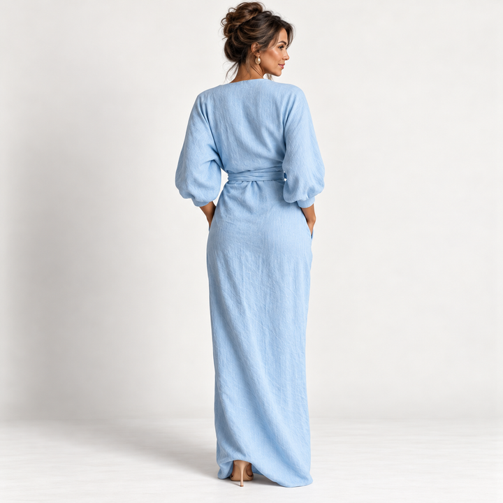 Tessa | V-Neck Maxi Dress