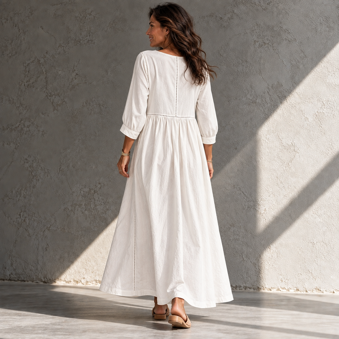Zephyrelle | Vintage Denim Maxi Dress